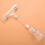 6.5 inch Height Transparent Plastic Sign Card Display Holder 5