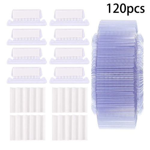 120 Sets 2 Inch Hanging Folder Tabs and Inserts 2