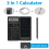 Calculator with Notepad, 12 Digits LCD Display Desktop Calculator 2