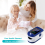 Lk87 Pulsossimetro portatile da dito con LED a quattro colori 7