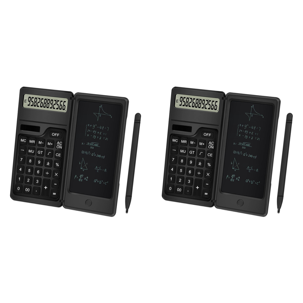 Calculator with Notepad, 12 Digits LCD Display Desktop Calculator
