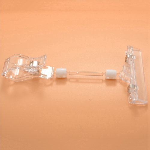 6.5 inch Height Transparent Plastic Sign Card Display Holder 2