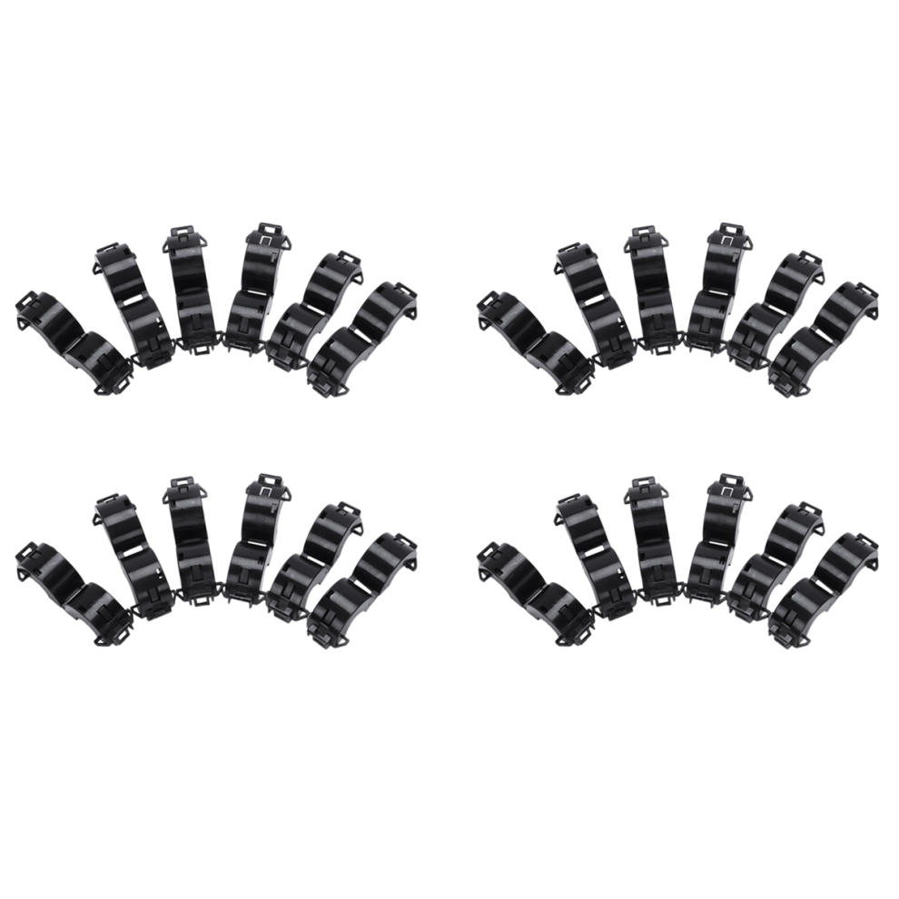 6 Pcs Black 15Mm Dia Cord Ferrite Core Noise Suppressor Filters 4711370846100