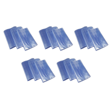 100Pcs DIY Blower Heat Seal Flat Mouth Heat Shrink Film Bag 11x30cm