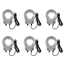 48 LED industrielt mikroskopkamera lyskilde ringlampelys