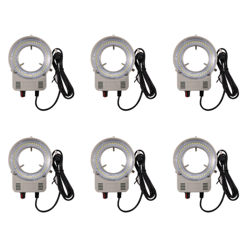 48 LED industrielt mikroskopkamera lyskilde ringlampelys