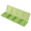 Pack of 4 PCS AA / AAA Battery Storage Hard Case Box-Green 3
