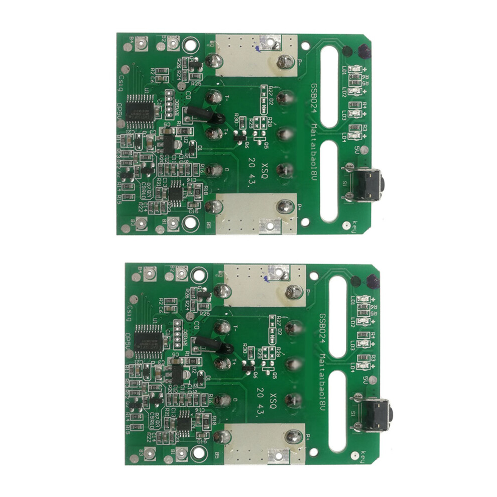 Charging Circuit Board For 18V Lithium Battery Rack(2 Pcs) 4711370853818
