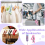 146Pcs Acrylic Bookmarks Blanks,Sublimation Acrylic Book Markers 3