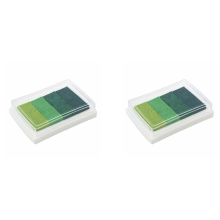 Inktkussen Craft Multi Gradient Groen 4 x Kleuren Inkt Stempelkussen Oliebasis