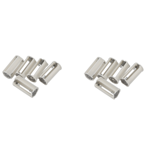 Serial Connection Cylindrical 3x 1.5V AA Battery Plastic Holder 5 Pcs 1
