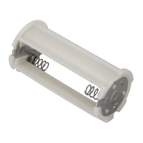 Serial Connection Cylindrical 3x 1.5V AA Battery Plastic Holder 5 Pcs 2