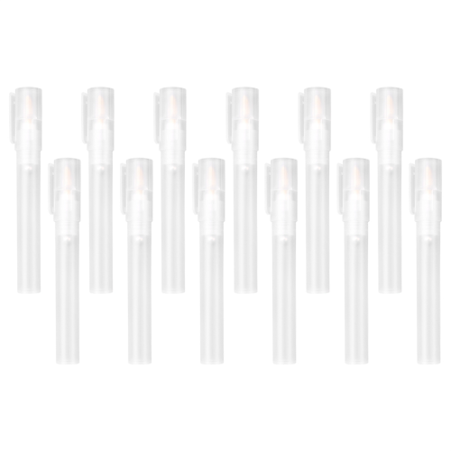 12-pakning 6/3 mm tomme, utfyllbare, runde tusjer med blanke malingspenner 1