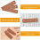 100Pcs PU Leather Handmade Labels Tags Embossed Labels Textile 5