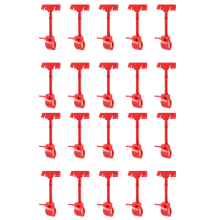 Merchandise Retail Sign Card Price Tag Display Holder Clip Red