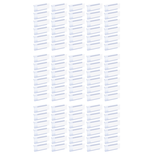 Wire Shelf Label Holders, 30 Pack Plastic Wire Shelf Label Clips