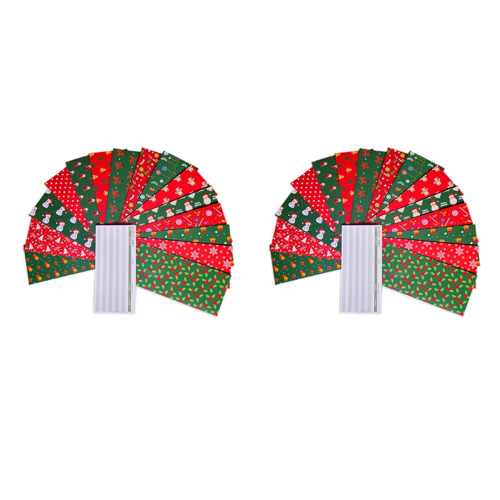 15 Christmas Envelopes +15 Budget Sheets + 24 Label,for Money,Receipt