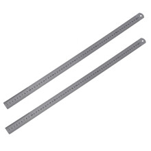 60cm Stainless Metal Measuring Straight Ruler