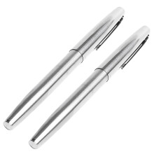 911 stålpenna med 0,38 mm extra fin spets, mjuk skrift