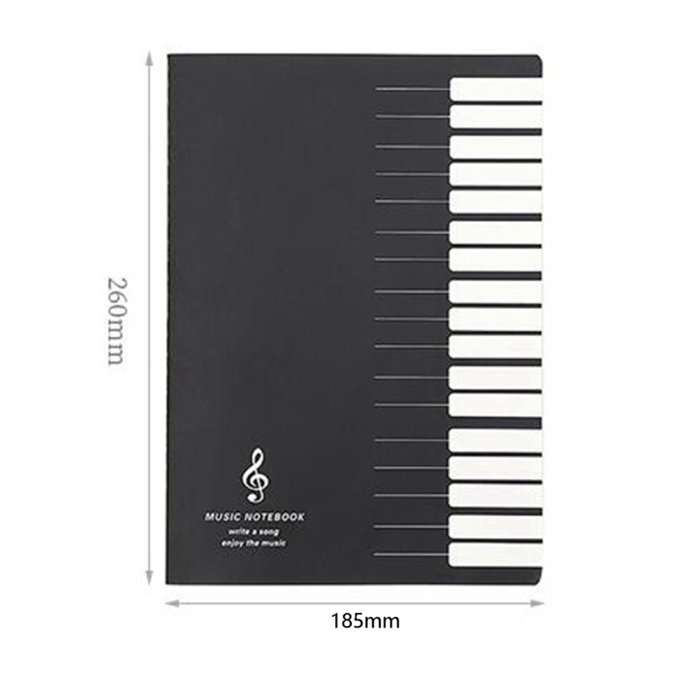 Cahier de notes de musique à cinq lignes, tablature, portée, cahier de ...