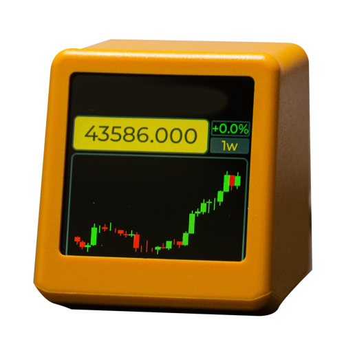 For NerdMiner BitCoin Cryptocurrency Display Stocks,Exchange Rate,C 2
