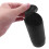 Mini Trash Can with Lid for Car Cup Holder Washable(Black) 2