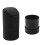 Mini Trash Can with Lid for Car Cup Holder Washable(Black) 5