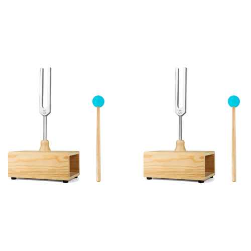 528HZ Tuning Fork, Κουτί Συντονισμού Tuning Fork, για Ηχοθεραπεία, Γιόγκα