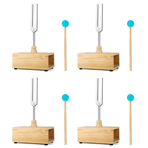528HZ Tuning Fork, Κουτί Συντονισμού Tuning Fork, για Ηχοθεραπεία, Γιόγκα