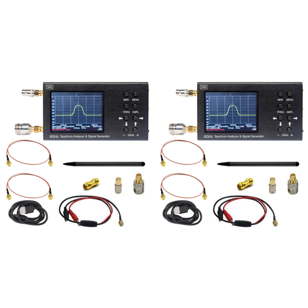 Sa6 6Ghz Spectrum Analyzer & Signal Genertor To,2G,3G,4G,Lte,Cdma,Dcs 4711370877210
