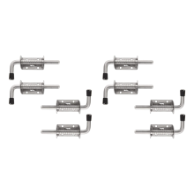 4 Pack 5 Inch Spring Loaded Latch Pin 304 Stainless Steel Door Lock
