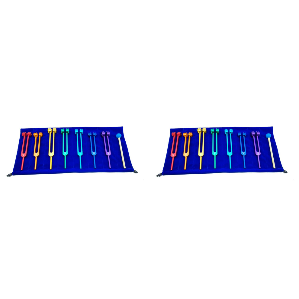 Tuning Fork for Healing 7 Chakra Sets for Meditation, Energy Balance