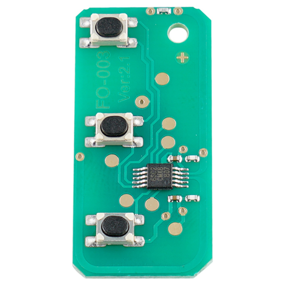 Bil Smart Fjernbetjening 3 Knapper Passer Til Focus Fiesta 2013 433Mhz-image