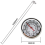 Long Stem Compost Soil Thermometer - Fast Response Stainless Steel 4