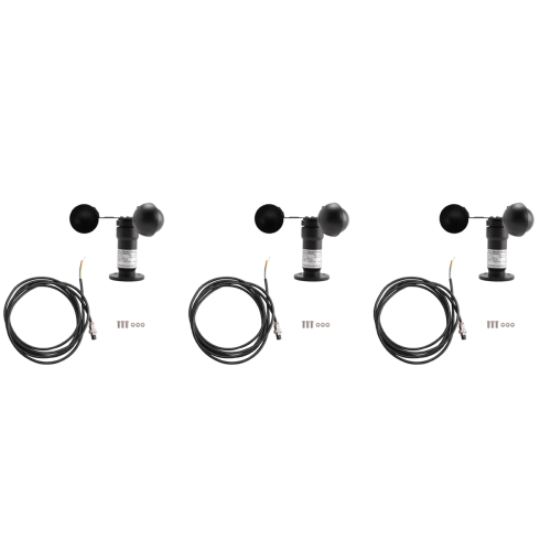 Wind Sensor Digital Anemometer Pulse Signal Output Aluminum Alloy