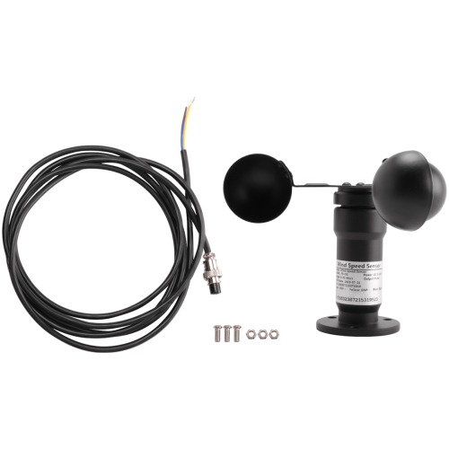 Wind Sensor Digital Anemometer Pulse Signal Output Aluminum Alloy 2