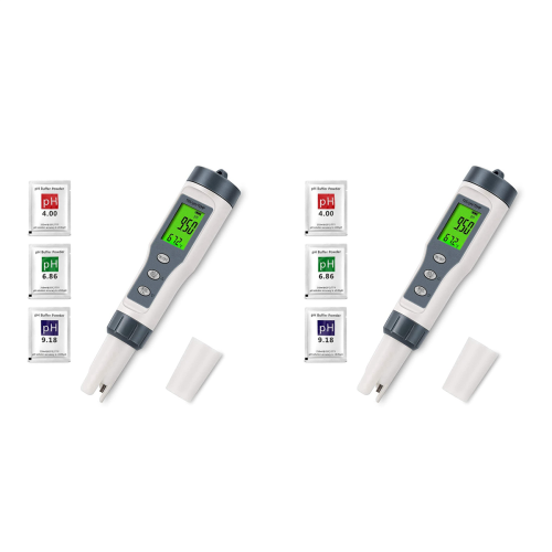 Digital pH-måler for vann, TDS/PH/Temp-måler, vanntester