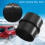 2 x Conector de îmbinare pentru conducte auto de 75 mm (lung 79 mm) 3