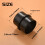 2 x Conector de îmbinare pentru conducte auto de 75 mm (lung 79 mm) 6