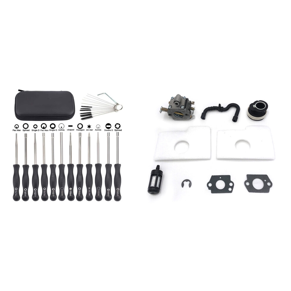 Pack-Of-12 Carburetor Adjustment Tool Carburator Adjusting Kit 4711370886267