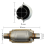 Inlet/Outlet Universal Catalytic Converter 2