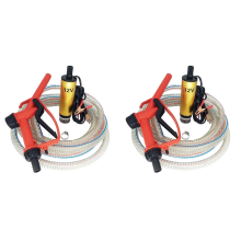 DC 12V Oil Pump Electric Refueling Nozzle Set with 5M Pipe &5M Cable