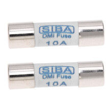 Multimetr 10 x 38 mm 1000 V 10 A Bezpiecznik ceramiczny cylindryczny biały