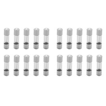 10 peças 250 V 10 A de retardo de tempo de sopro lento tubos de fusíveis de vidro 5 mm x 20 mm