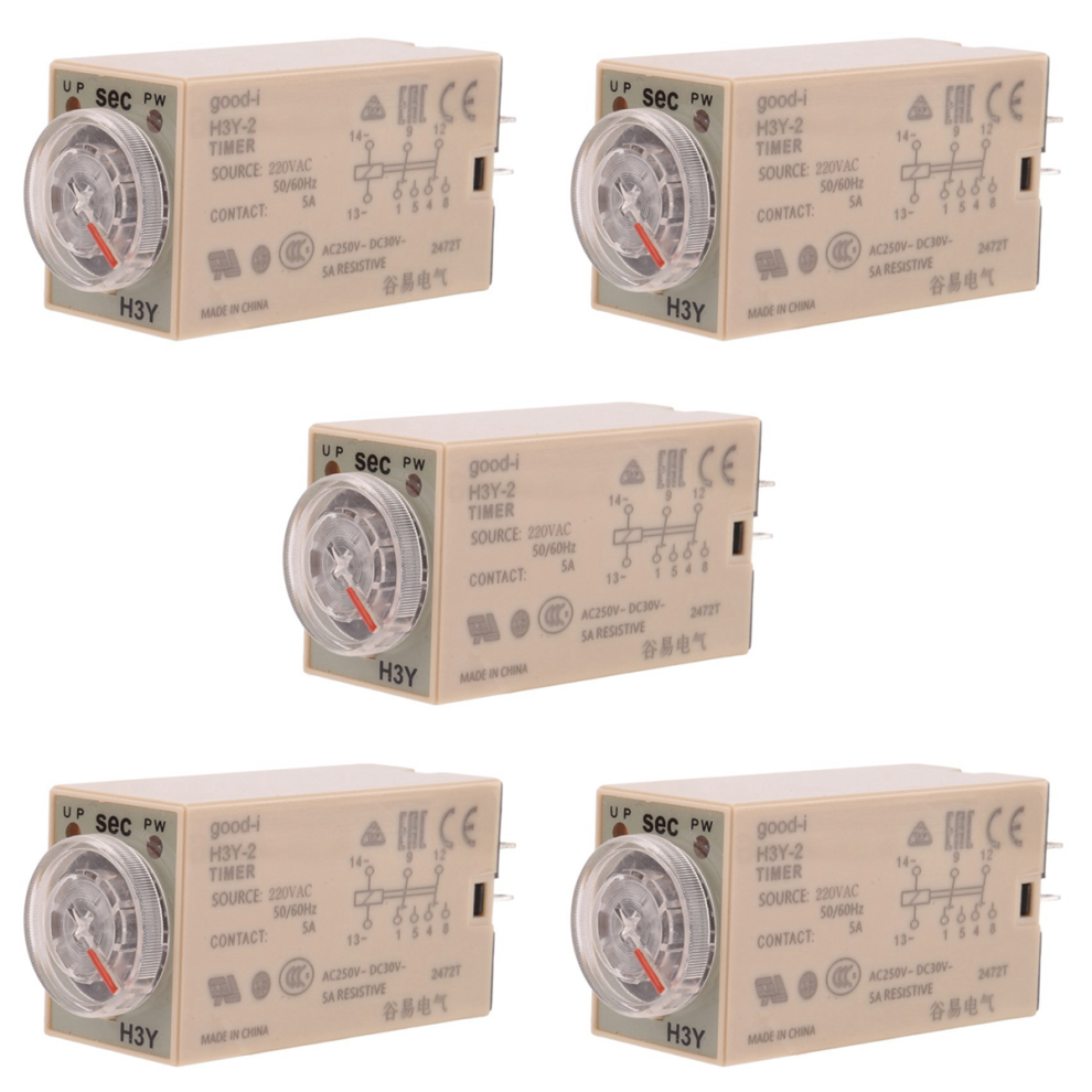 10S Delay Timer Relay H3y-2 Ac 220V For Household Electrical Systems 4711370891537