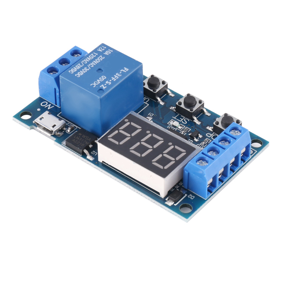 521 Digital Time Delay 1 Way Relay Trigger Cycle Timer 4711370892381