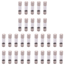 10 peças 250 V 10 A de retardo de tempo de sopro lento tubos de fusíveis de vidro 5 mm x 20 mm