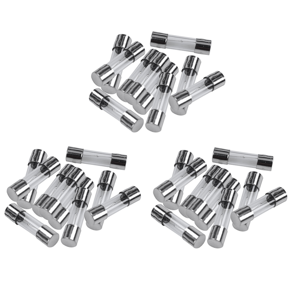 10 Pcs 250V 3A 3Amp Slow Blow Glass Fuses Tubes 5Mm X 20Mm 4711370888988