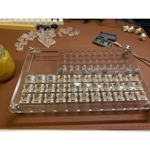 Mechanical Keyboard Switch Tester Lube Station DIY Keycaps Lub Removal Platform 1