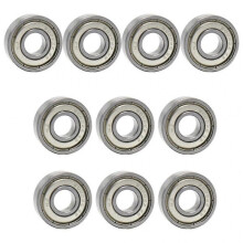 10Pcs Bearing 6000ZZ ABEC-1 10x26x8mm High Speed Low Noise Deep-Groove 6000 ZZ